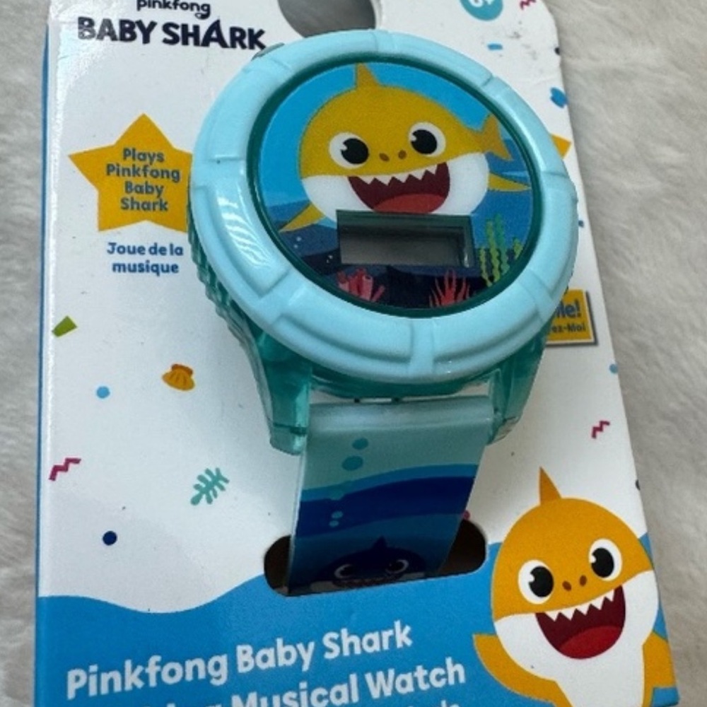 New Pinkfong Baby Shark Musical Watch - Blue